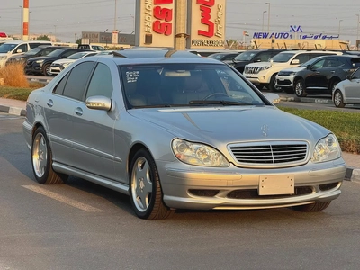 Mercedes Benz S320 AMG PKG 2002 39000km only - 4.5 Auction Grade - Original Paint - Clean Title-0