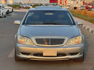 Mercedes Benz S320 AMG PKG 2002 39000km only - 4.5 Auction Grade - Original Paint - Clean Title-1