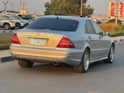 Mercedes Benz S320 AMG PKG 2002 39000km only - 4.5 Auction Grade - Original Paint - Clean Title-3