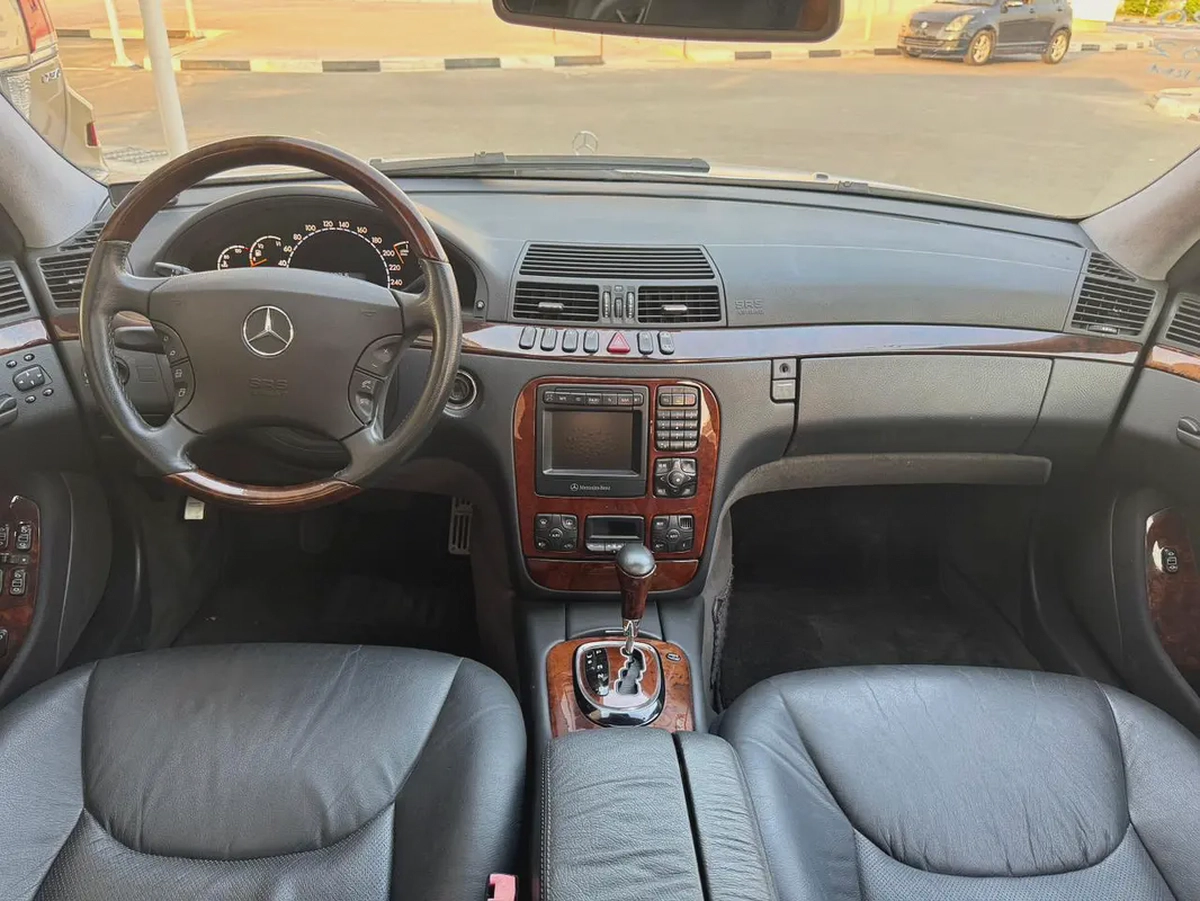 Mercedes Benz S320 AMG PKG 2002 39000km only - 4.5 Auction Grade - Original Paint - Clean Title-6-6
