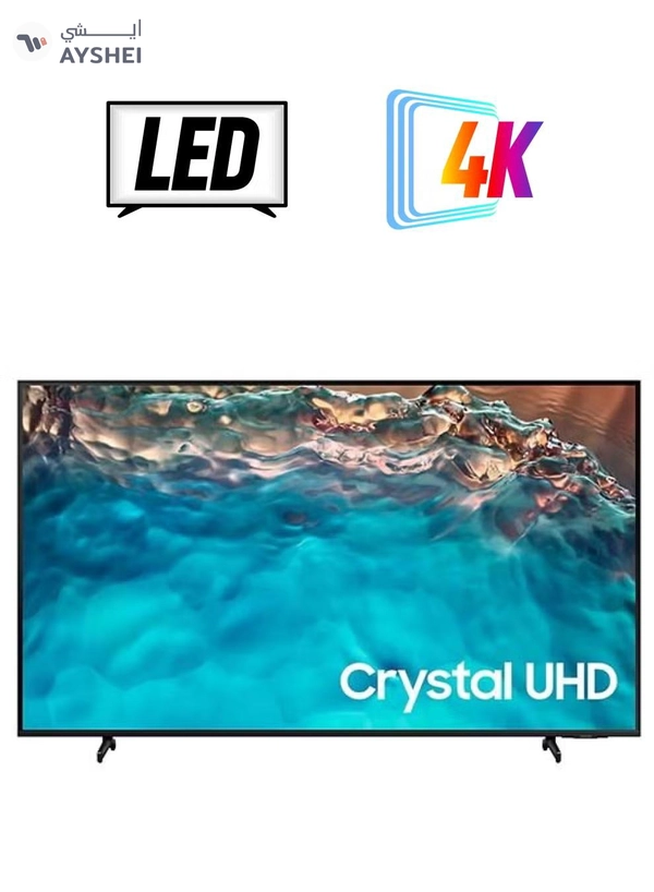Samsung 50-Inch BU8000 Crystal UHD Smart TV (2022) UA50BU8000UXZN Black