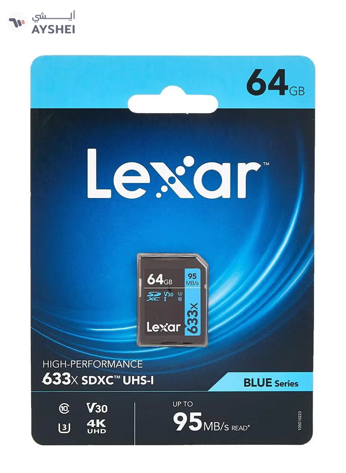 Lexar Professional 633X Sdhc/Sdxc Uhs-I Memory Card 95Mbps, Capacity 64 GB-1-1