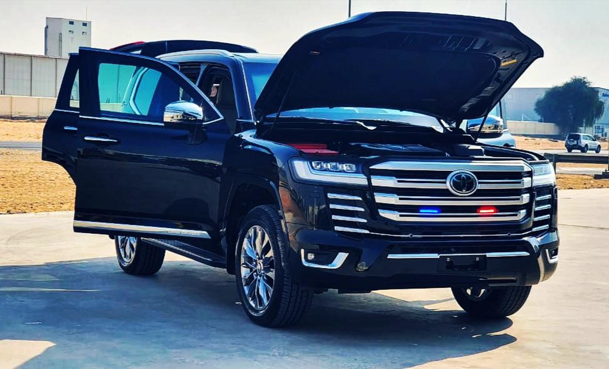 New 2024 Toyota Armored Land Cruiser