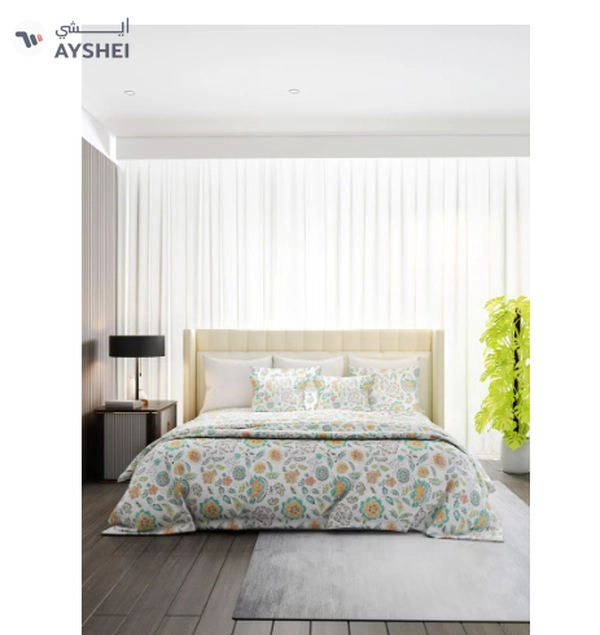 Raymond Home King Flat Sheet Bedsheet 200 Thread Count Luxirious