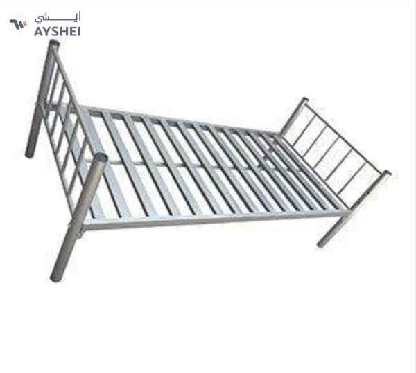 Steel Single Bed, HK-1, 18 Kgs