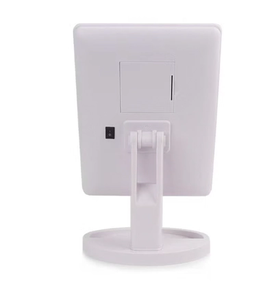 ORiTi Rotatable Makeup Mirror With Led Lights White-1