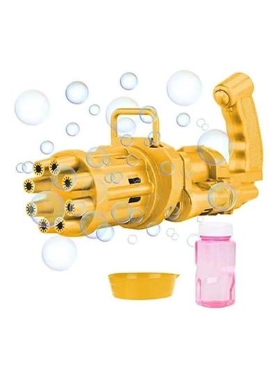 XiuWoo 8-Hole Huge Amount Bubble Maker Electric Gun-0