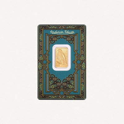 Arabian Falcon 5g Gold Minted Bar-0