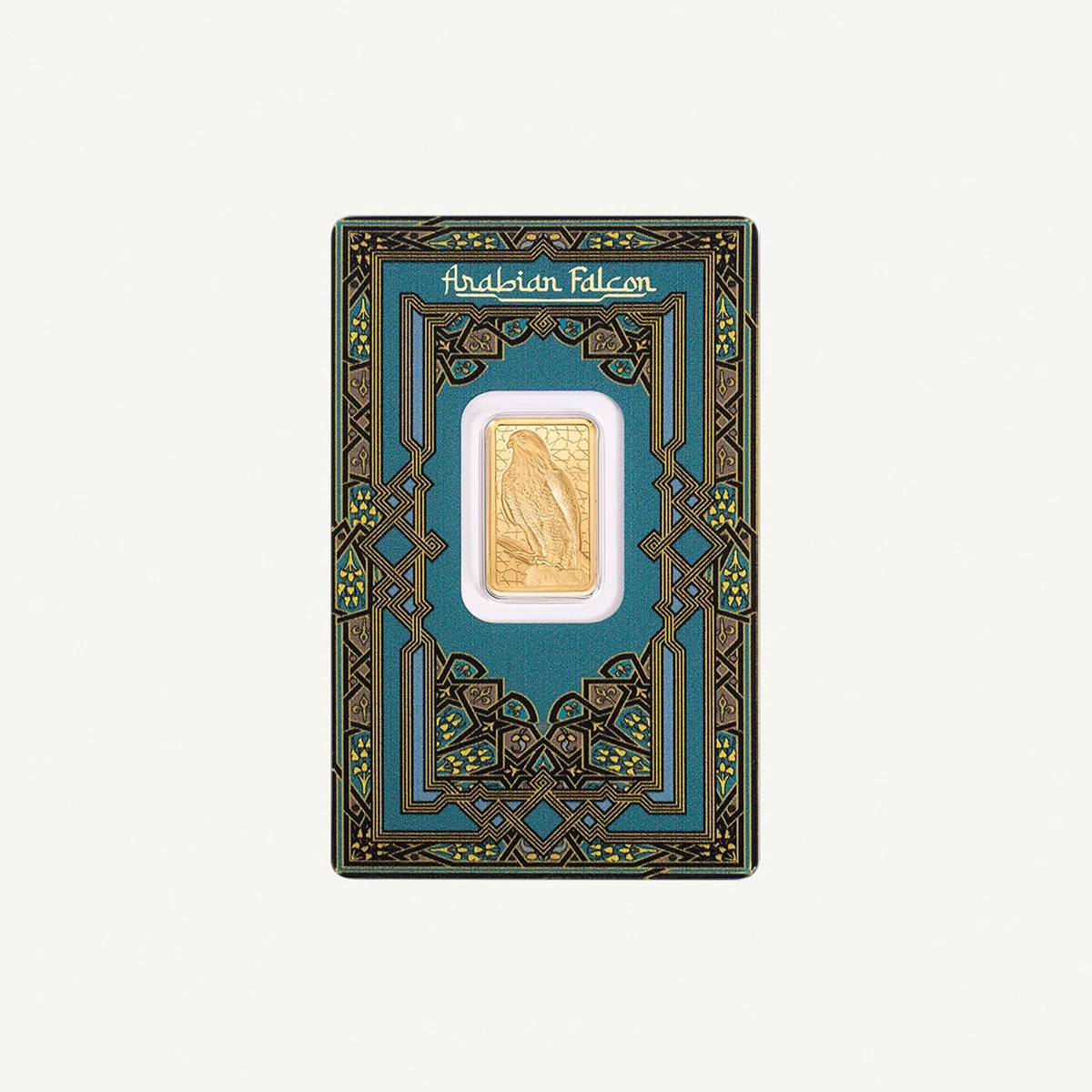 Arabian Falcon 5g Gold Minted Bar