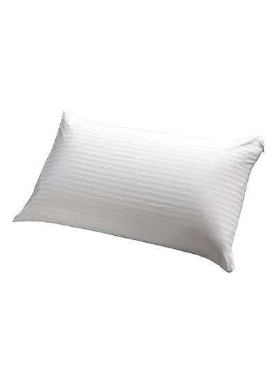 Comfy 2-Piece Sound Sleep Hotel Hypoallergenic Soft Bed Gel Extra Fiber Stripped Pillow Set -1
