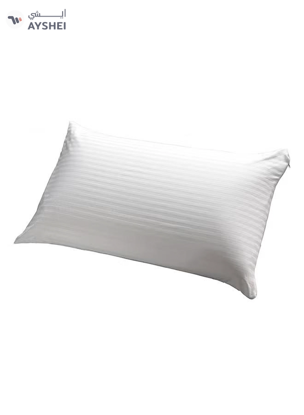 Comfy 2-Piece Sound Sleep Hotel Hypoallergenic Soft Bed Gel Extra Fiber Stripped Pillow Set -1-1