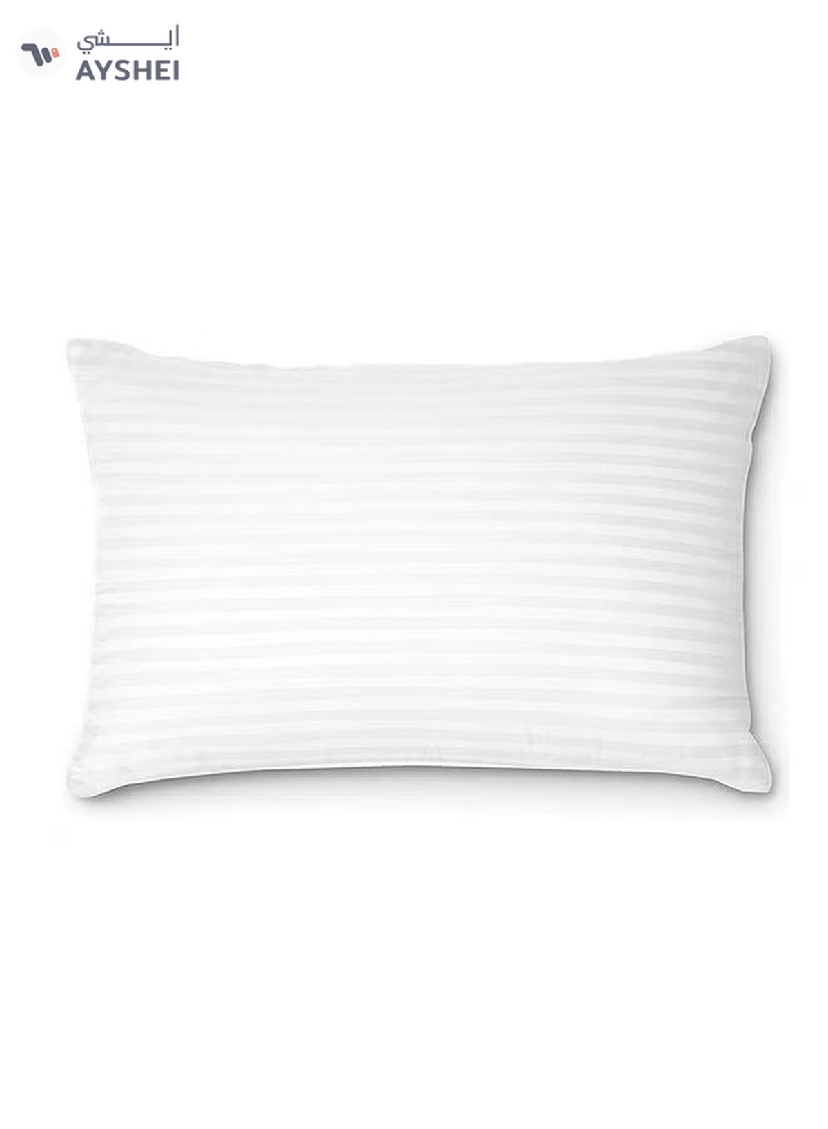 Comfy 2-Piece Sound Sleep Hotel Hypoallergenic Soft Bed Gel Extra Fiber Stripped Pillow Set -2-2