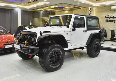 EXCELLENT DEAL for our Jeep Wrangler Sport ( 2017 Model ) in White Color GCC Specs-1