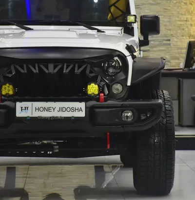 EXCELLENT DEAL for our Jeep Wrangler Sport ( 2017 Model ) in White Color GCC Specs-3