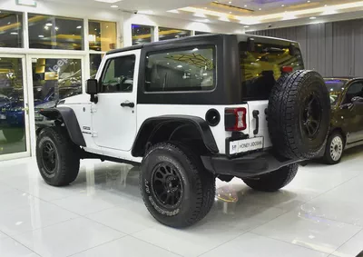 EXCELLENT DEAL for our Jeep Wrangler Sport ( 2017 Model ) in White Color GCC Specs-6