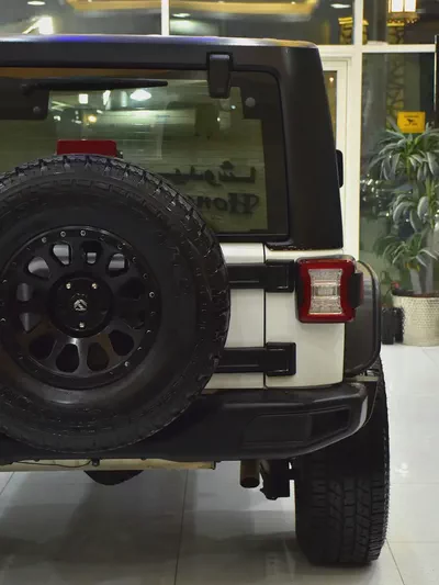 EXCELLENT DEAL for our Jeep Wrangler Sport ( 2017 Model ) in White Color GCC Specs-8