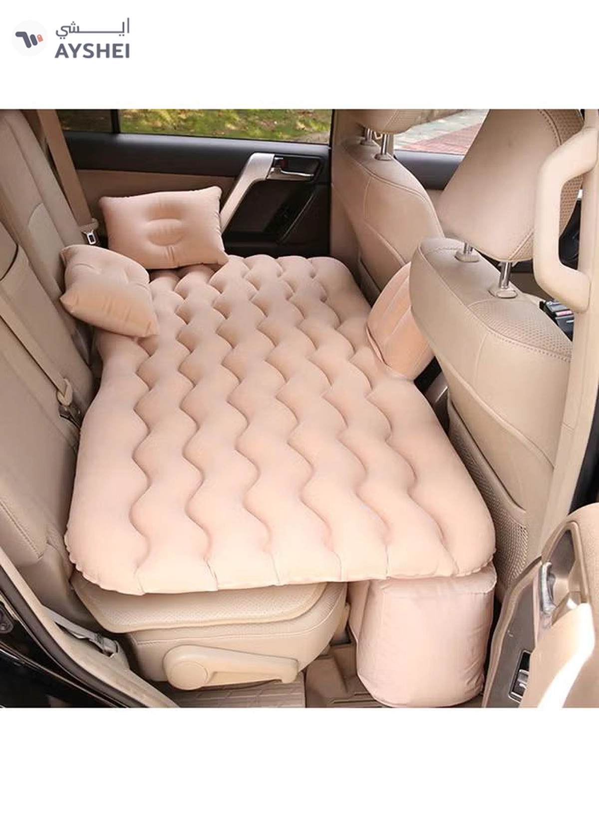 Sharpdo 5 Piece Air Mattress Car Inflatable Bed-2-2