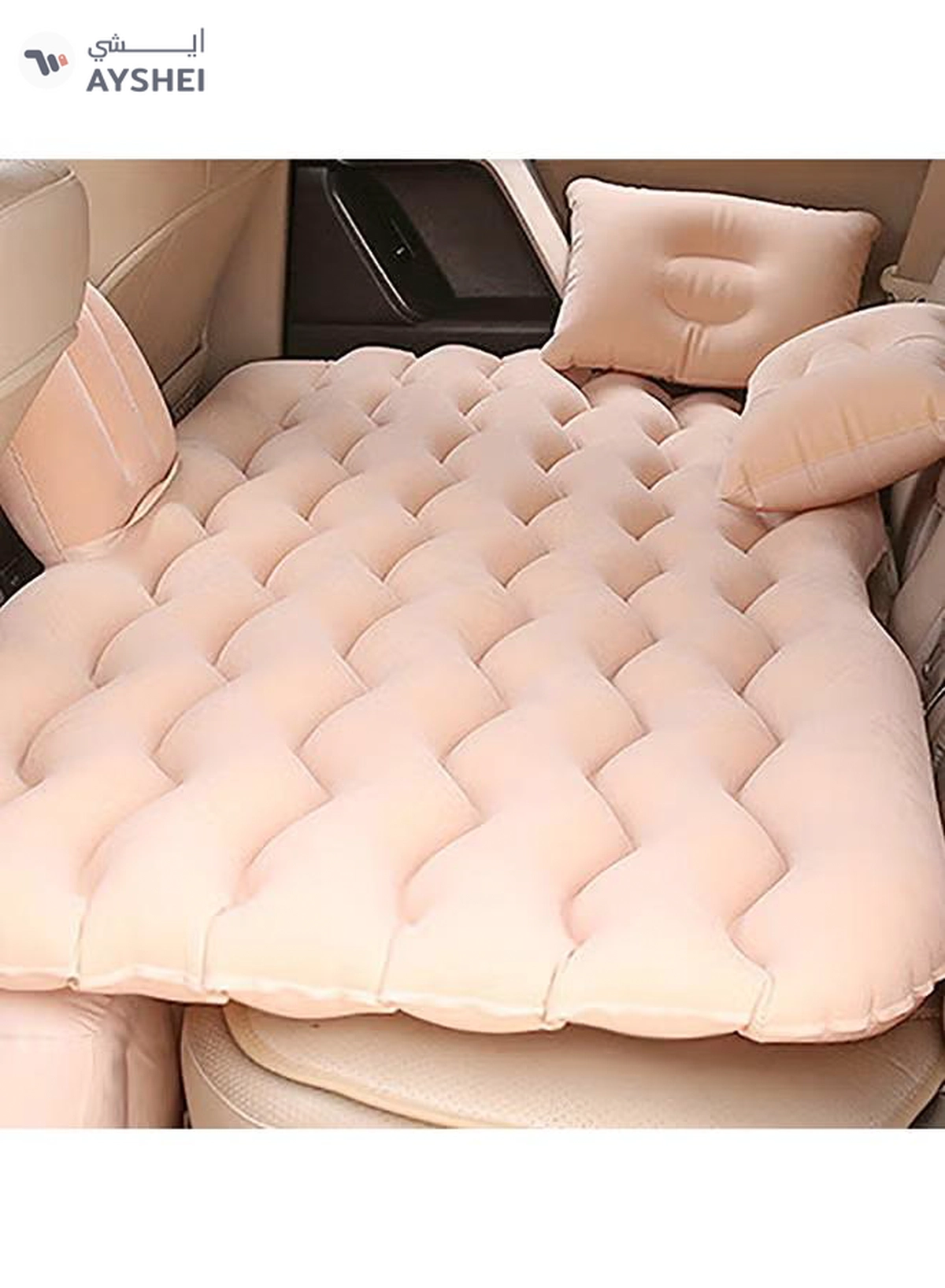 Sharpdo 5 Piece Air Mattress Car Inflatable Bed-3-3