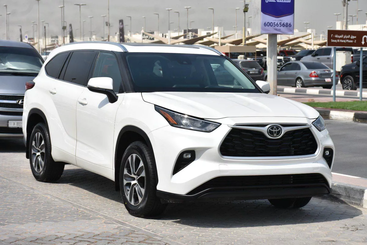 TOYOTA HIGHLANDER XLE AWD 2021 | WHITE-10-10