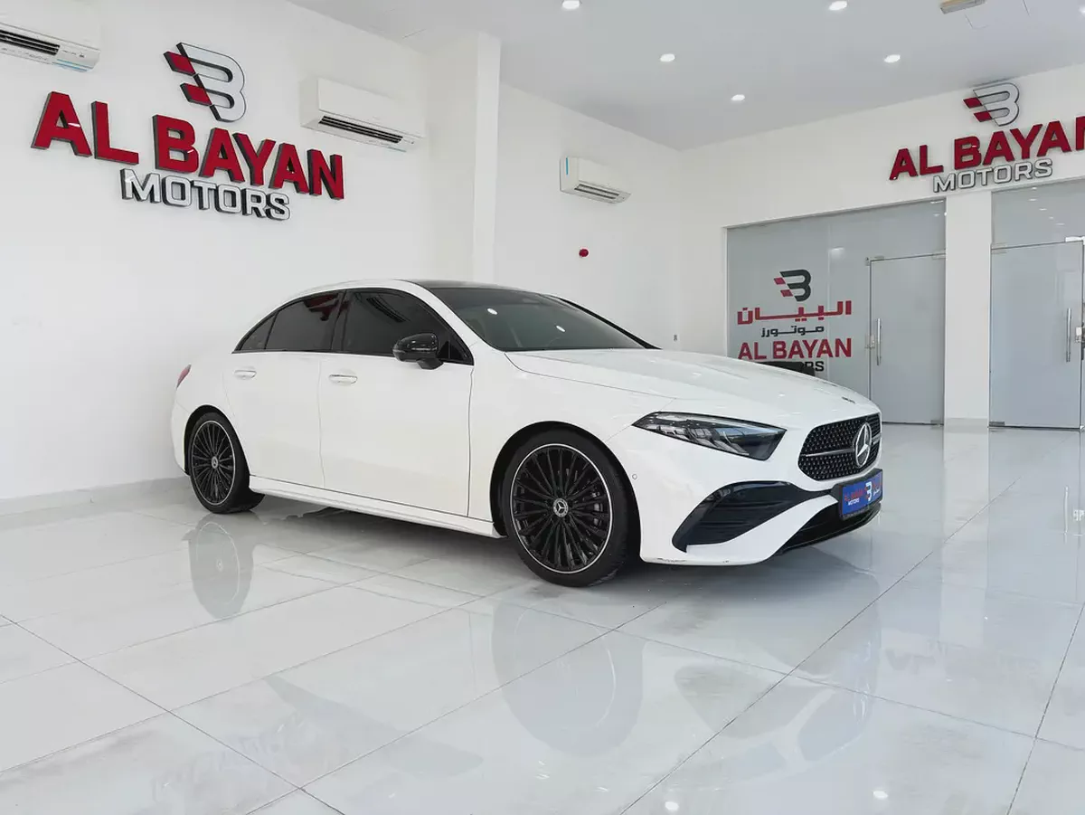 مرسيدس A 200 EMC ابيض / اسود 2025 (خليجي )