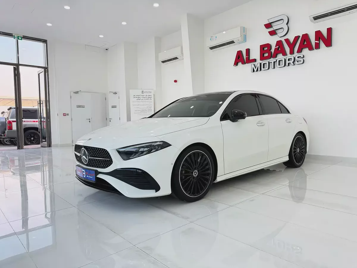 مرسيدس A 200 EMC ابيض / اسود 2025 (خليجي )-1-1