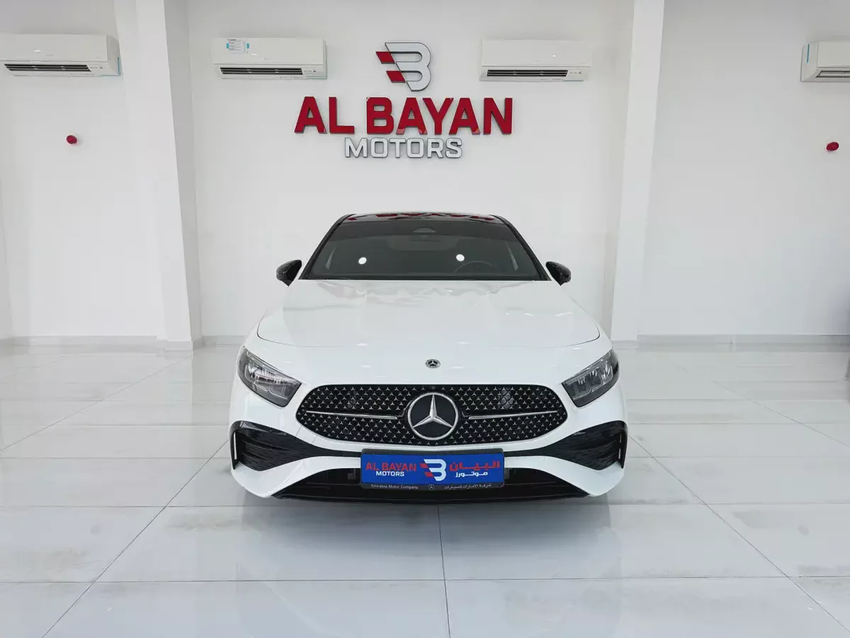 مرسيدس A 200 EMC ابيض / اسود 2025 (خليجي )-4-4