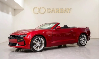 AED 1551 PM | CHEVY CAMARO CABRIOLET 1LT 2024 | PRISTINE CONDITION | 1 YEAR WARRANTY-0