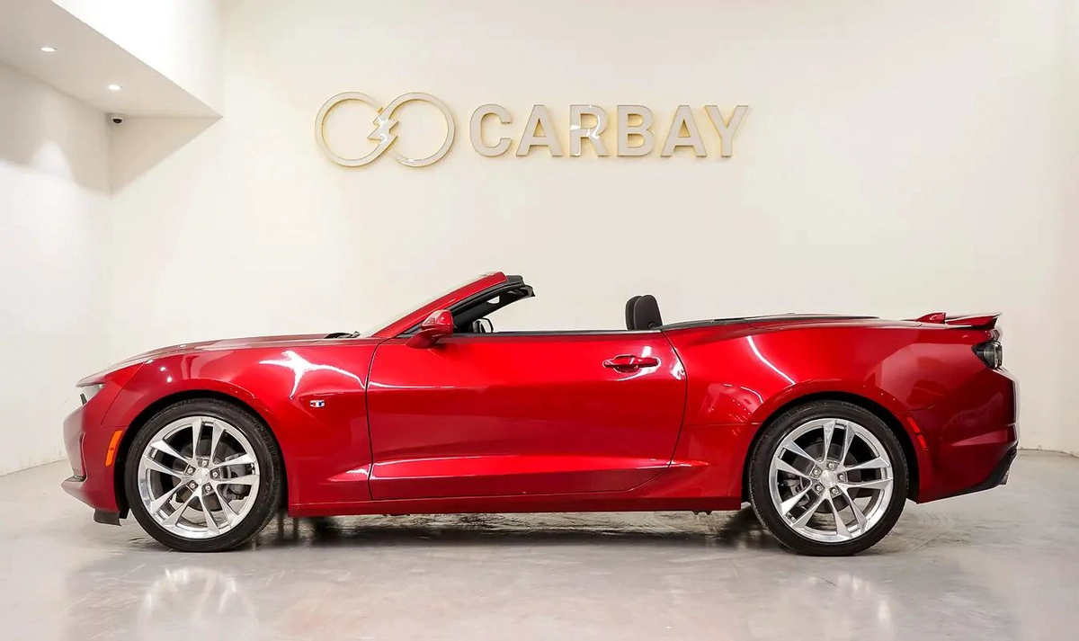 AED 1551 PM | CHEVY CAMARO CABRIOLET 1LT 2024 | PRISTINE CONDITION | 1 YEAR WARRANTY-7-7