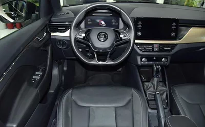 Skoda Kamiq ( 2023 Model ) in Black Color GCC Specs-12