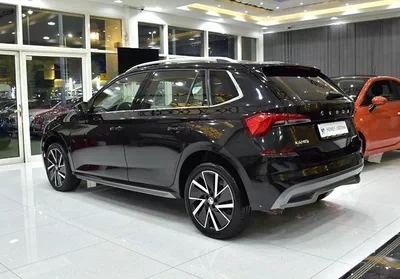 Skoda Kamiq ( 2023 Model ) in Black Color GCC Specs-3