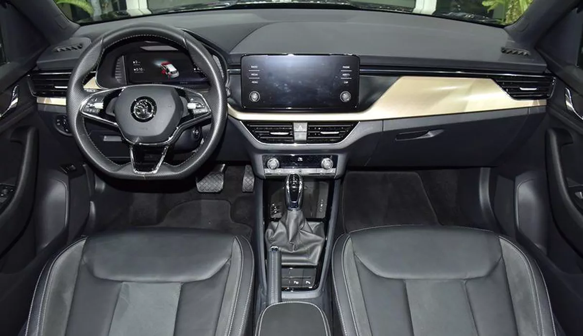 Skoda Kamiq ( 2023 Model ) in Black Color GCC Specs-7-7