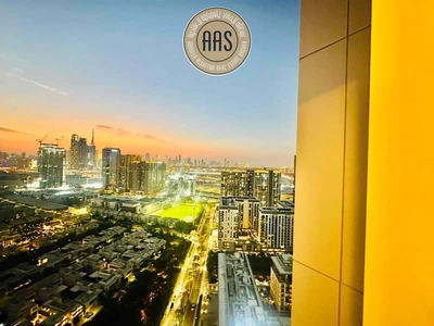 Fully furnished 1bedroom •• with maid room •• burj khalifa view •• hot offer-12