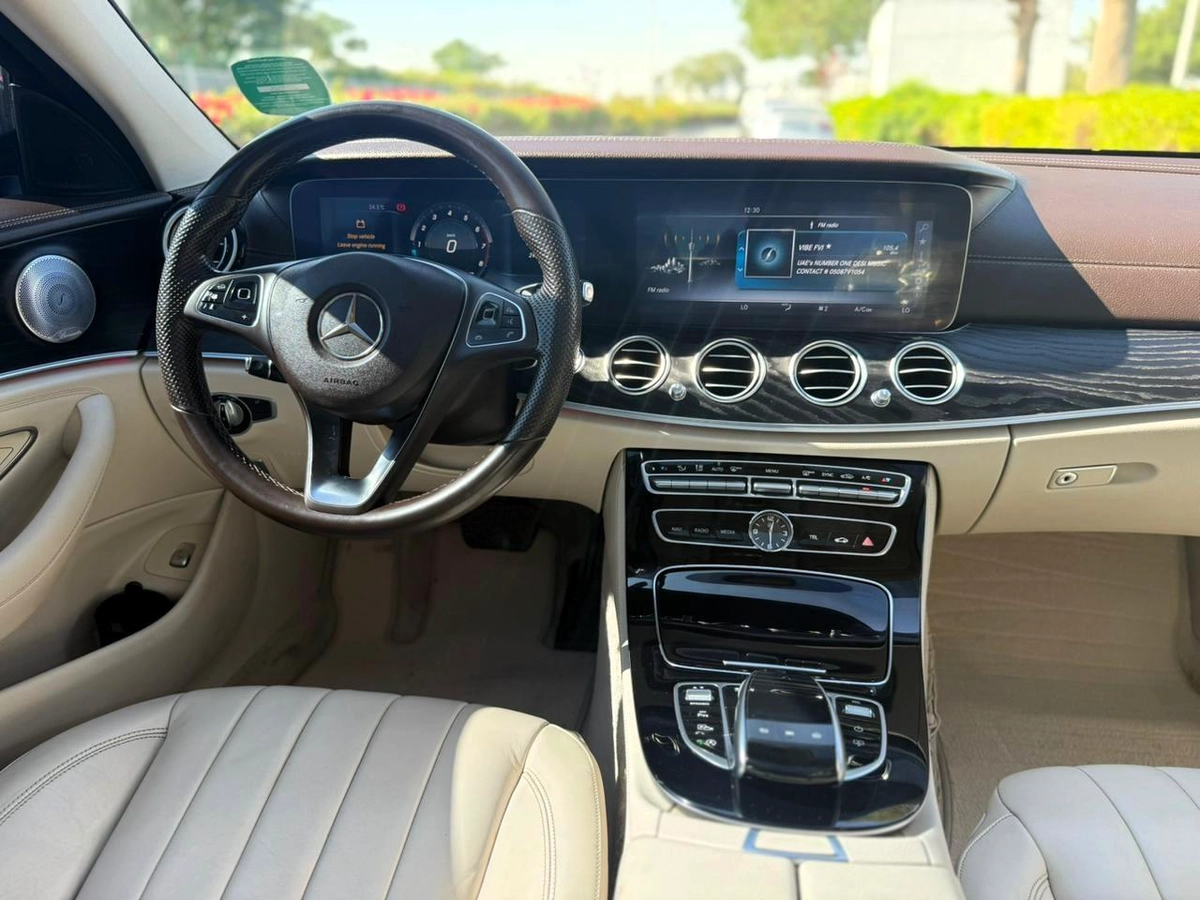 MERCEDES BENZ E200 | GCC SPECS | YEAR: 2017 | KMS: 178,500 | FULL OPTION-3-3