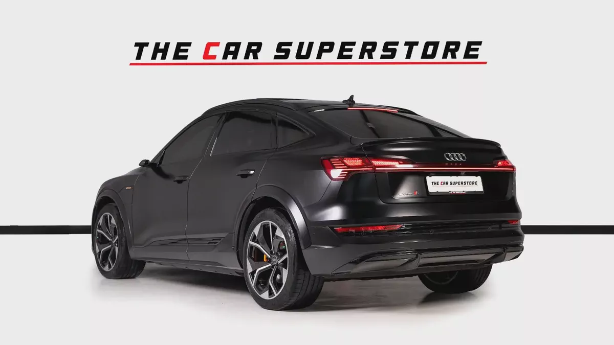 Audi E-TRON 50 Quattro-SLine-GCC-Al Nabooda Warranty  Service Package Until 11/2027-5-5