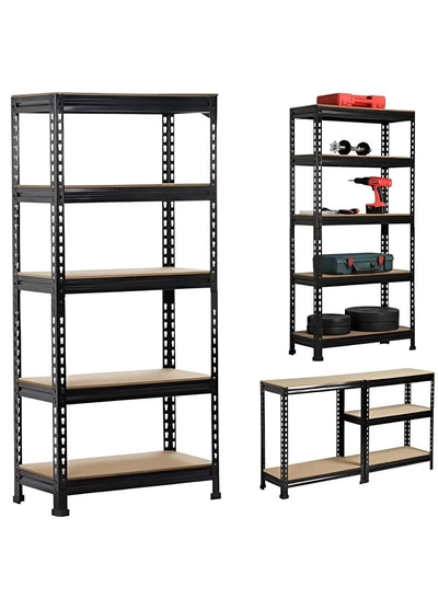 DubaiGallery Heavy Duty 5 Layer Metal Storage Unit-2
