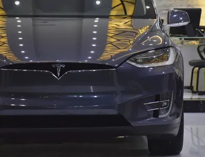 AED 2,360 EMi at 0% DP | Tesla Model X 100D - Long Range ( 2019 Model ) in Grey Color GCC Specs-4