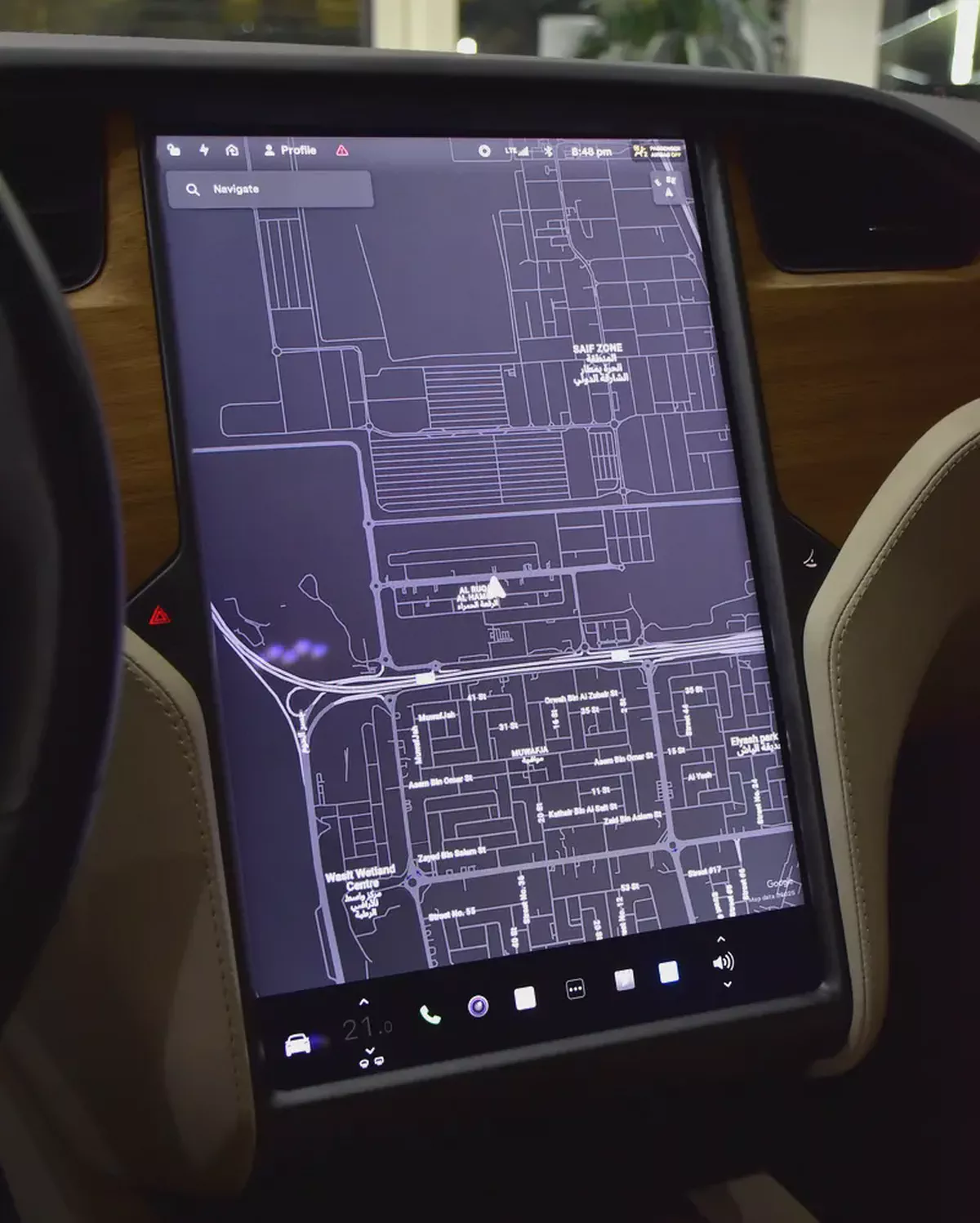 AED 2,360 EMi at 0% DP | Tesla Model X 100D - Long Range ( 2019 Model ) in Grey Color GCC Specs-13-13