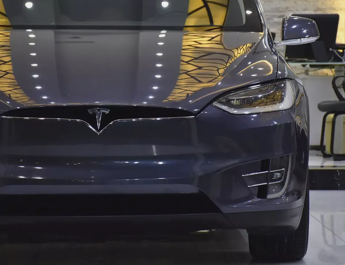 AED 2,360 EMi at 0% DP | Tesla Model X 100D - Long Range ( 2019 Model ) in Grey Color GCC Specs-4-4