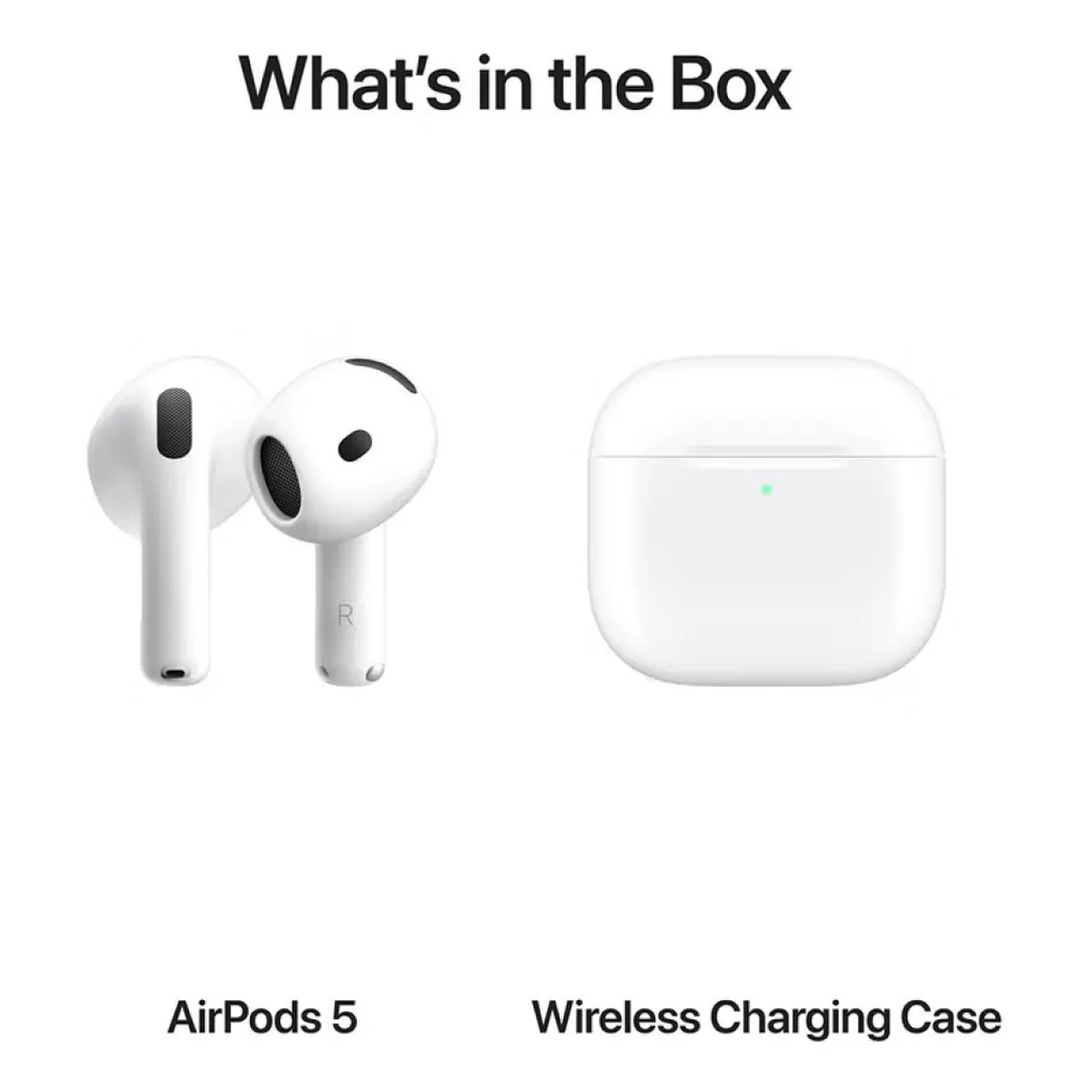 Apple AirPods 5 with Wireless Charging Case white-4-4