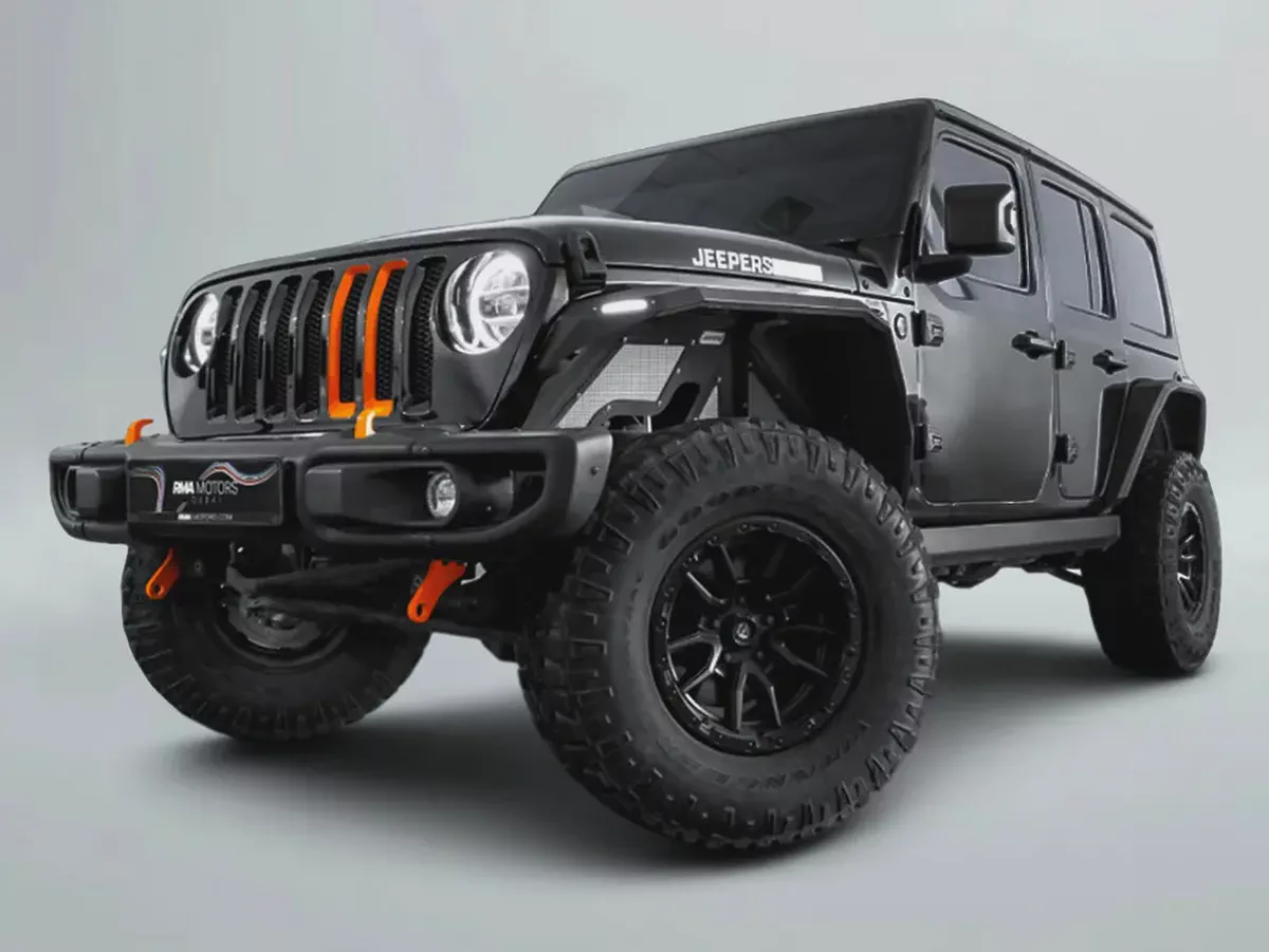 3,362 AED / 60 months | 0% DP | 2023 Jeep Wrangler Unlimited Jeepers Edition V2-4-4