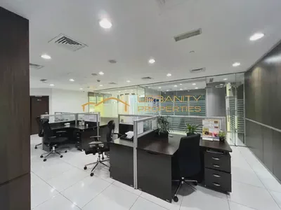 Premium Fully Furnished & Fitted Combined Office | 3,446 SQFT | The Prism, Business Bay-0