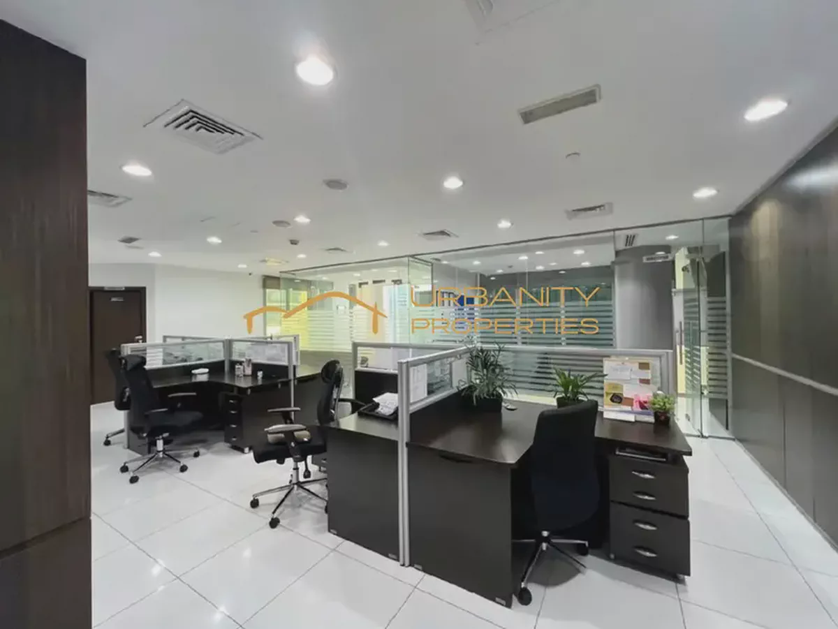 Premium Fully Furnished & Fitted Combined Office | 3,446 SQFT | The Prism, Business Bay