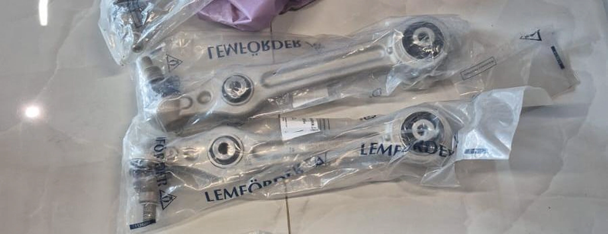 mercedes w205 control arms by lemforder