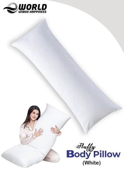 Eworld Premium Full Body Pillow for Adults, Ultra-Smooth Polyester Fiber, Breathable -0