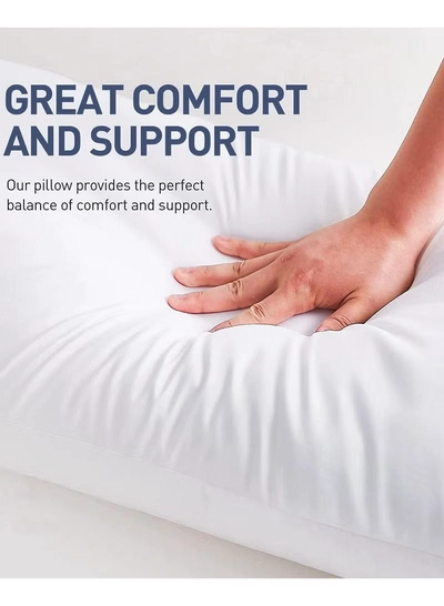 Eworld Premium Full Body Pillow for Adults, Ultra-Smooth Polyester Fiber, Breathable -3