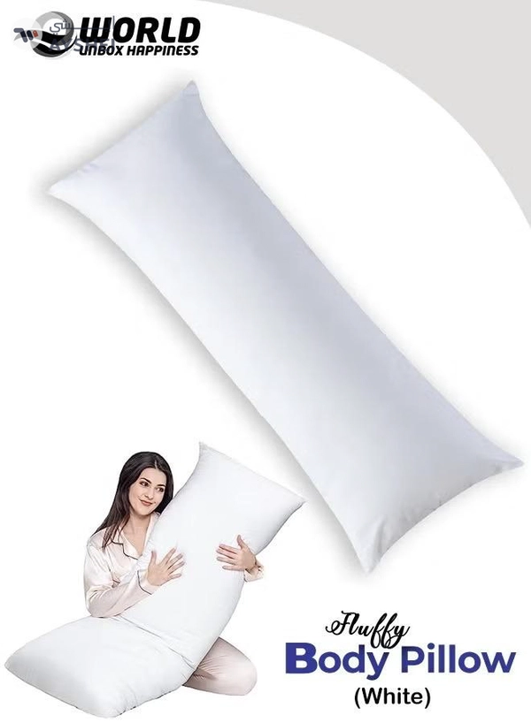 Eworld Premium Full Body Pillow for Adults, Ultra-Smooth Polyester Fiber, Breathable