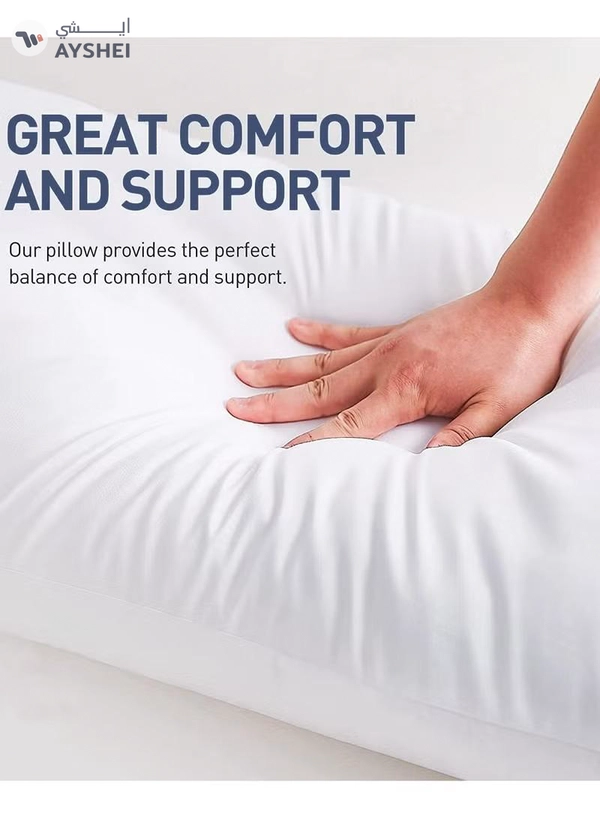 Eworld Premium Full Body Pillow for Adults, Ultra-Smooth Polyester Fiber, Breathable