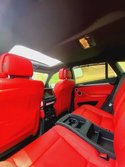2014 BMW X6M  4.4L V8 555 HP || LOW MILEAGE || ACCIDENT FREE || GCC || CARPLAY TOUCH SCREEN-12