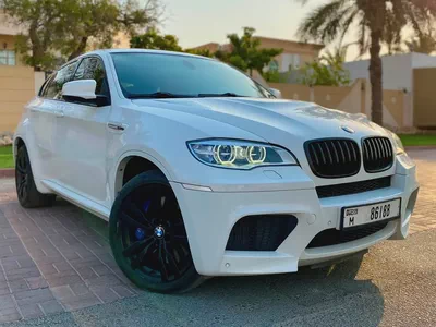 2014 BMW X6M  4.4L V8 555 HP || LOW MILEAGE || ACCIDENT FREE || GCC || CARPLAY TOUCH SCREEN-1