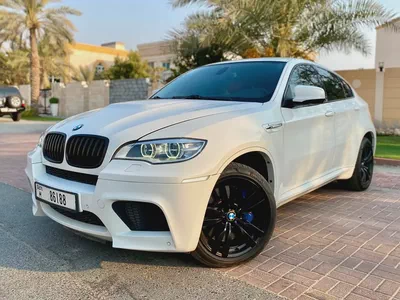 2014 BMW X6M  4.4L V8 555 HP || LOW MILEAGE || ACCIDENT FREE || GCC || CARPLAY TOUCH SCREEN-2